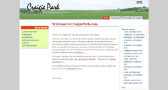 Desktop Screenshot of craigiepark.com